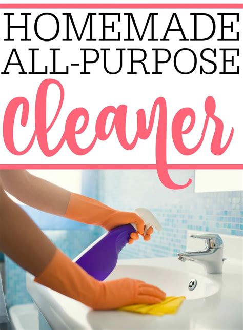 Homemade All Purpose Cleaner Homemade All Purpose Cleaner Diy All