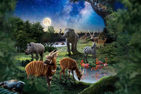 Night Safari Tour 🐘 Unique Nighttime Journey Into The Wild – VinWonders