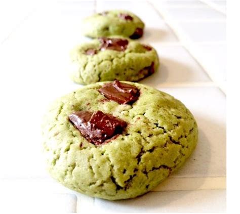 Claire Au Matcha Cookies Au Th Matcha Et Aux P Pites De Chocolat