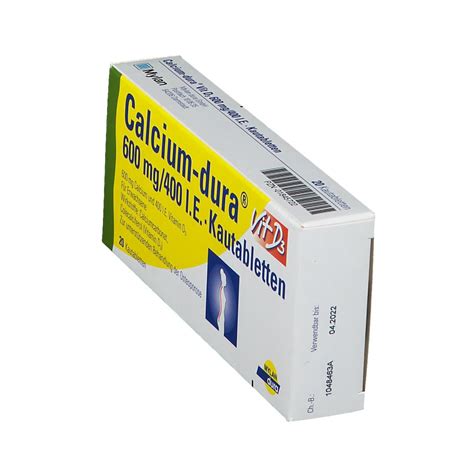 Calcium Dura Vit D Mg I E Kautabletten St Shop Apotheke