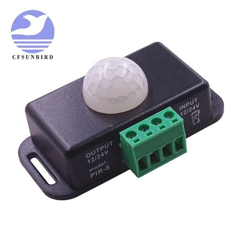 Dc V V A Automatic Adjust Pir Motion Sensor Switch Ir Infrared