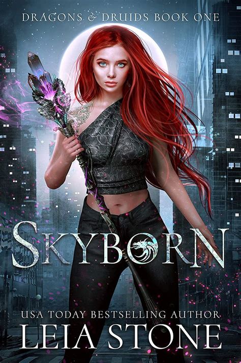 The Cover To Skyborn By Leisa Stone