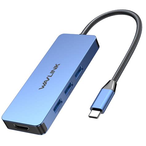 Estaci N De Acoplamiento Usb C Wavlink Con Hdmi K Y Carga De W