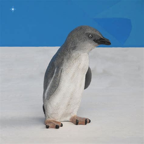 Heinimex Fiberglass Little Blue Penguin Figure ­- 12in.