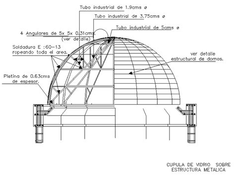 Cúpula de vidrio en AutoCAD Descargar CAD 84 66 KB Bibliocad