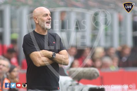 Milan Pioli Vittoria Importante Contro Lhellas Verona Hellas Live