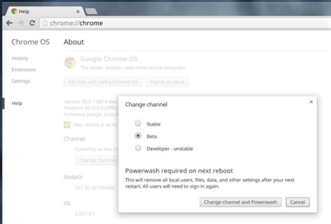 Chrome OS Updates Easier Channel Switching File Switching Window