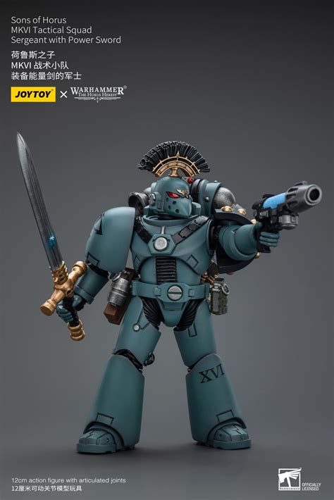 Joytoy Wh K Sons Of Horus Mkvi Tactical Squad Sergeant With Power