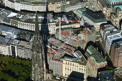 Hamburg Aus Der Vogelperspektive Baustellen Zum Neubau Eines