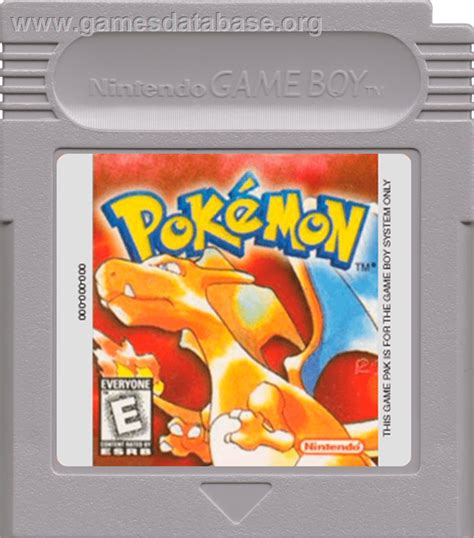 Pokemon - Red Version - Nintendo Game Boy - Games Database