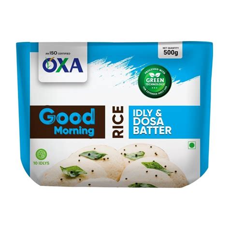 Rice Idly Dosa Batter Packaging Type Packet Packaging Size 500g At