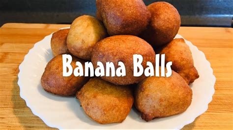 Banana Balls Fried Tasty Banana Ball Recipe Easy Snack Recipe Youtube