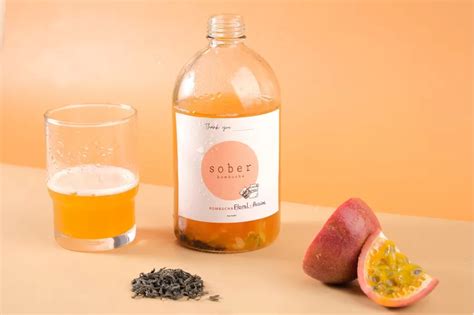 Kombucha Chanh Dây Hoa Lài Sober saigon CHUS