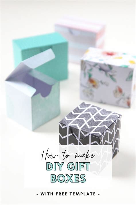 DIY Gift Box Template — Gathering Beauty | Paper Gift Box Template ...