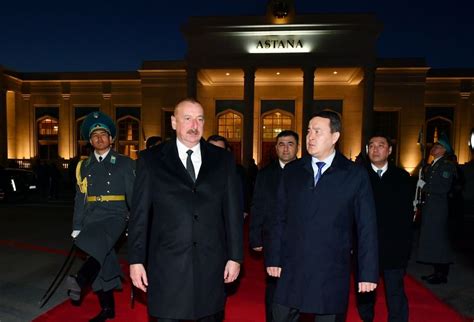 President Ilham Aliyev Concludes His Visit To Kazakhstan Photo Video