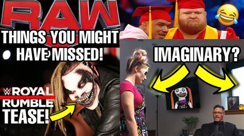 Things You Might Have Missed Wwe Raw The Fiend Royal Rumble Tease