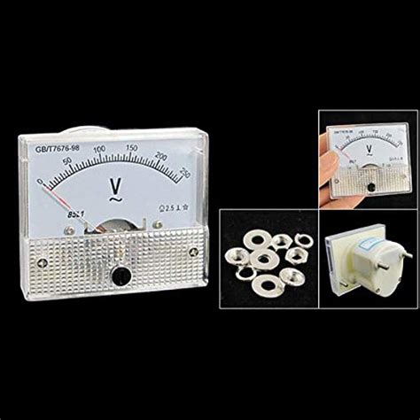 5x 85l1 Ac 0 250v Rectangle Analog Volt Panel Meter Gauge Industrial And Scientific