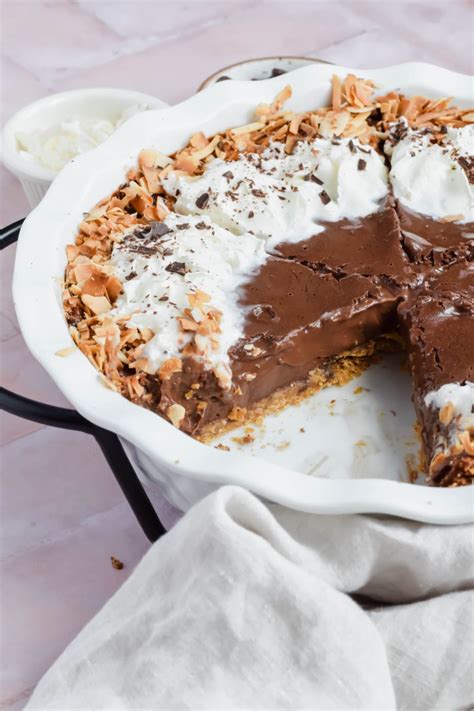 Chocolate Coconut Cream Pie