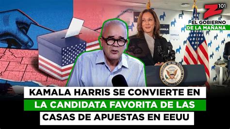 Kamala Harris Se Convierte En La Candidata Favorita De Las Casas De