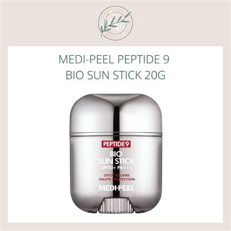 Ready Stock Medipeel Peptide 9 Bio Sun Stick 20g Spf50 Pa 胜肽防晒棒