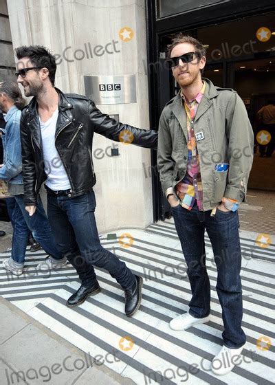 Photos and Pictures - Maroon 5's Adam Levine and Jesse Carmichael pose for photos outside the ...