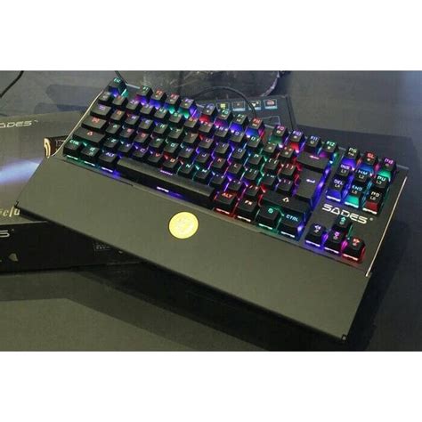 Jual Sades Shield Mechanical Gaming Keyboard Rgb Tkl Shopee Indonesia