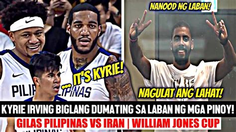 KYRIE IRVING BIGLANG DUMATING SA LABAN NG MGA PINOY NAGULAT ANG