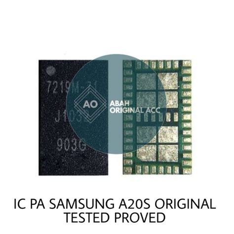 Jual Ic Pa Ic Sinyal Samsung A20s Original Tested Proved Shopee Indonesia