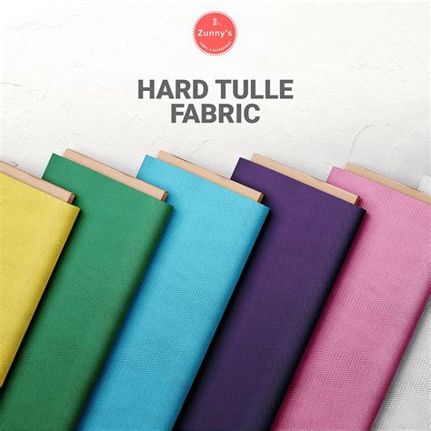 Hard Tulle Per Roll 60 Width Shopee Philippines