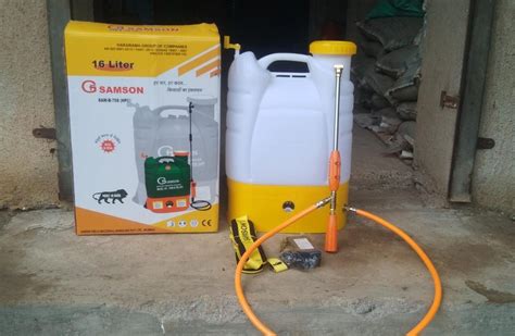 80 PSI Battery Sprayer Pump, 12 AH, 16L at Rs 3000 in Kurnool | ID ...