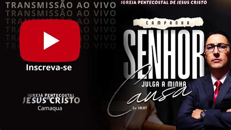 Terça Senhor julga a minha causa 23 05 2023 YouTube