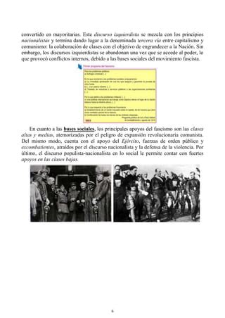 Tema 5 Evolución política de entreguerras El fascismo docx