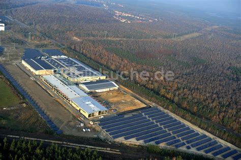 Lauta Aus Der Vogelperspektive Solarpark Lauta In Sachsen