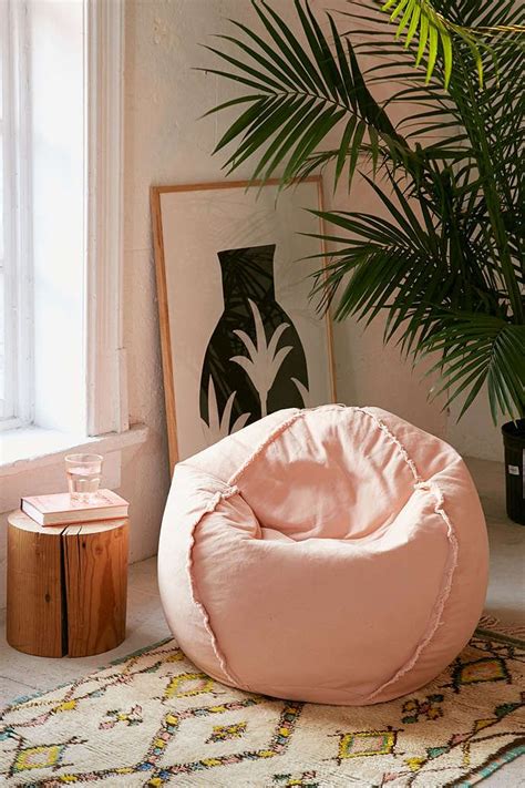 Exposed Seam Bean Bag Chair Bean Bag Chair Oversized Bean Bag Chairs