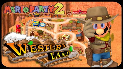 Mario Party 2 Western Land Youtube