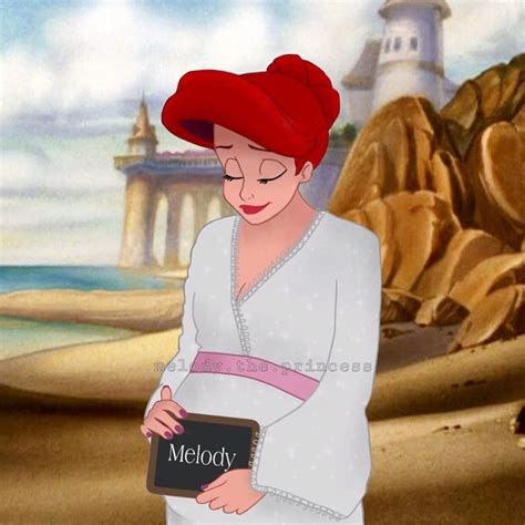 Princess Melody On Instagram Ariel Pregnant With Melody 🥰 Thelittlemermaid2thelittlemermaid