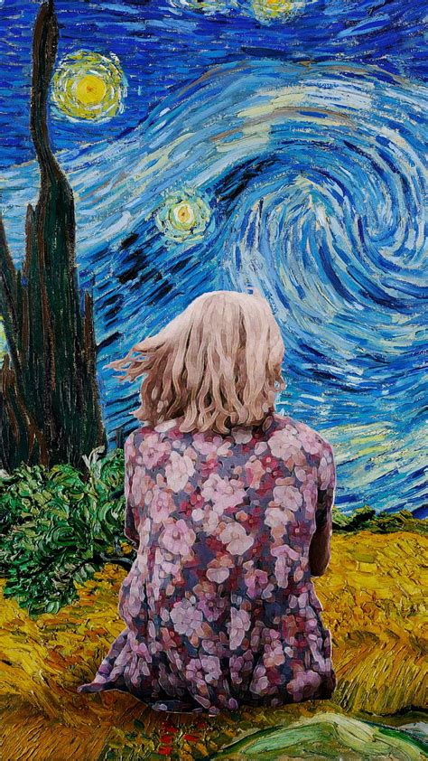 Van Gogh Starry Night Wallpaper