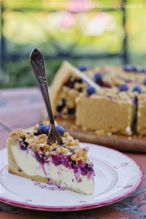 KäSekuchen Mit Streuseln Und Heidelbeeren Rezepte Suchen