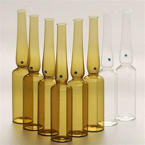 Pharmaceutical Ampoule Glass Bottle Low Borosilicate Glass Ampoule