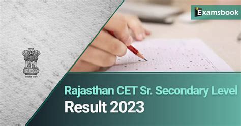 Rajasthan Cet Sr Secondary Level Primary Answer Key Check Now