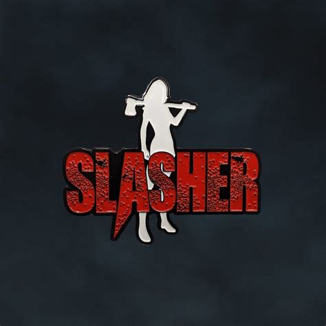 Slasher Logo Enamel Pin