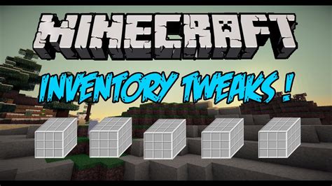 Minecraft Modyfikacje Inventory Tweaks Szybkie