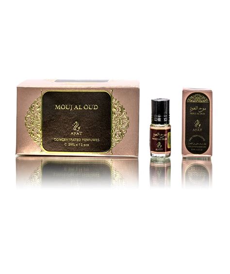 Huile Parfum E Mouj Al Oud X Ml Ayat Perfumes Ayat Perfumes