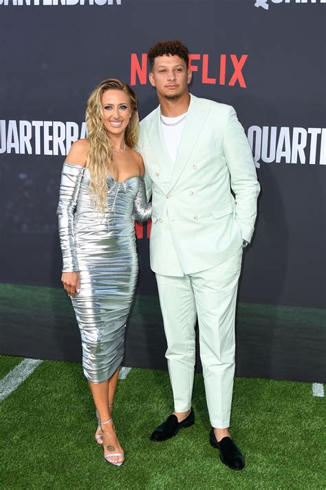 Brittany Mahomes Wowed in This Silver Dress at Premiere: PHOTOS