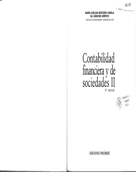 PDF Contabilidad Financiera Y De Sociedades II DOKUMEN TIPS