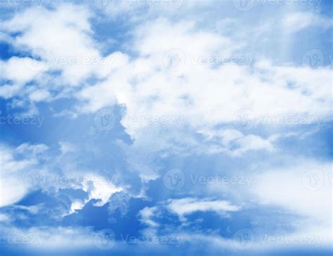 Blue sky with clouds and sun. 10016831 Stock Photo at Vecteezy