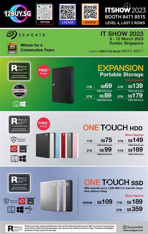 Seagate Pg Brochures From Hardwarezone S Tech Show Portal