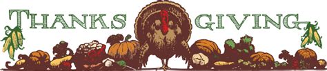 thanksgiving header color - Openclipart