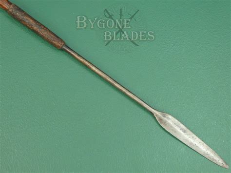 Zulu Isijula 1879 Zulu War Throwing Spear Palm Binding 2402010 Bygone Blades