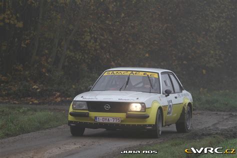 Dor Bernard Poncelet Christophe Opel Ascona B Rallye De Mettet